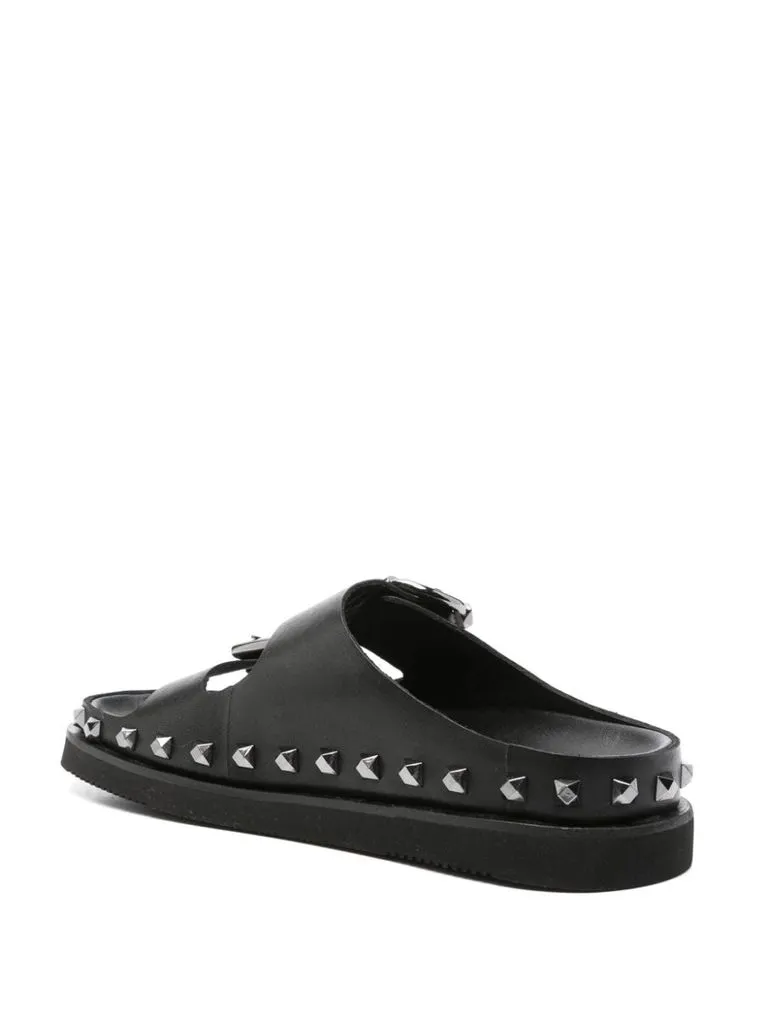 ash Ciabatta Ulla in pelle con borchie