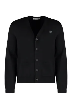 Maison Kitsuné Cardigan in lana
