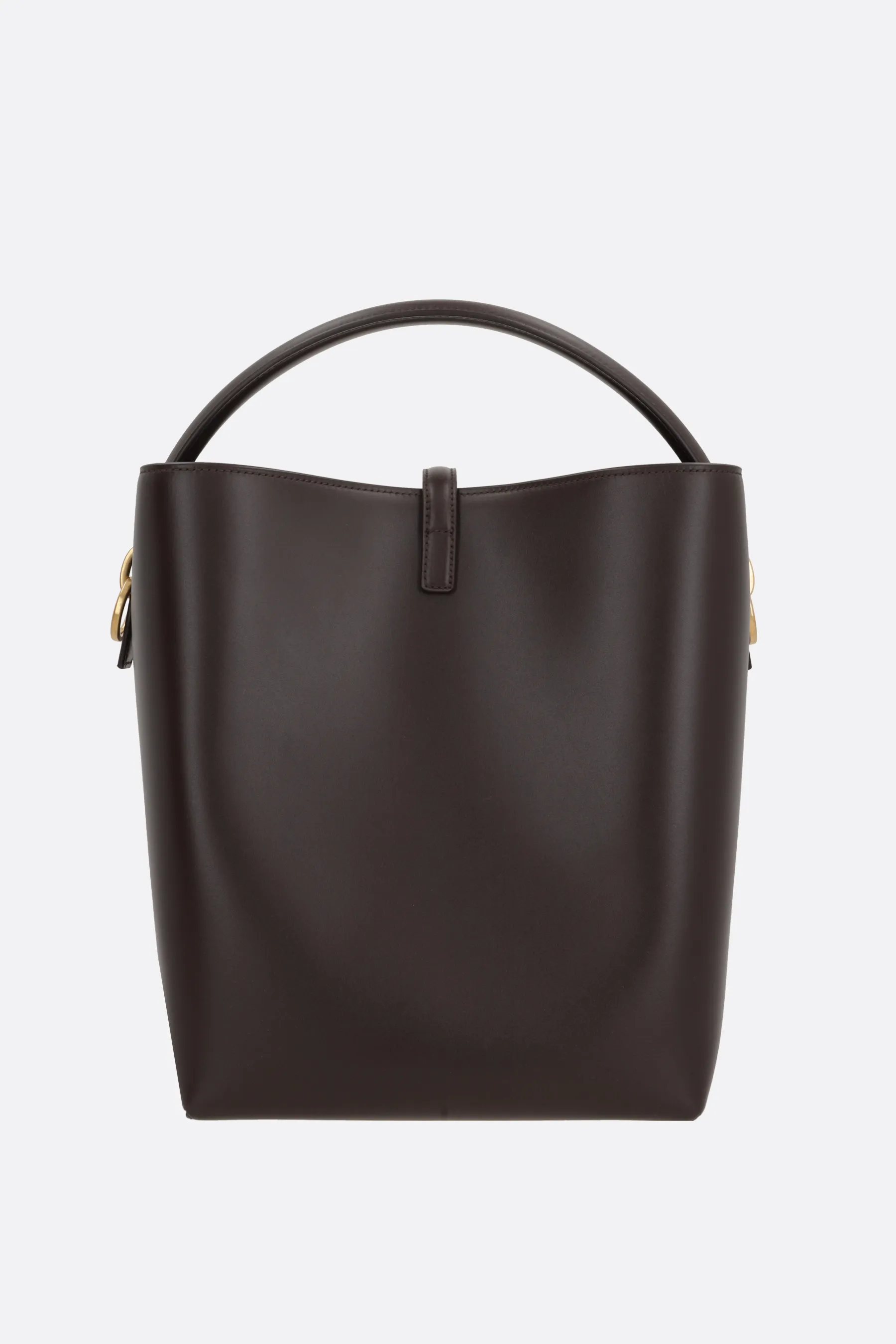  SAINT LAURENT borsa a secchiello Le 37 in pelle lucida 